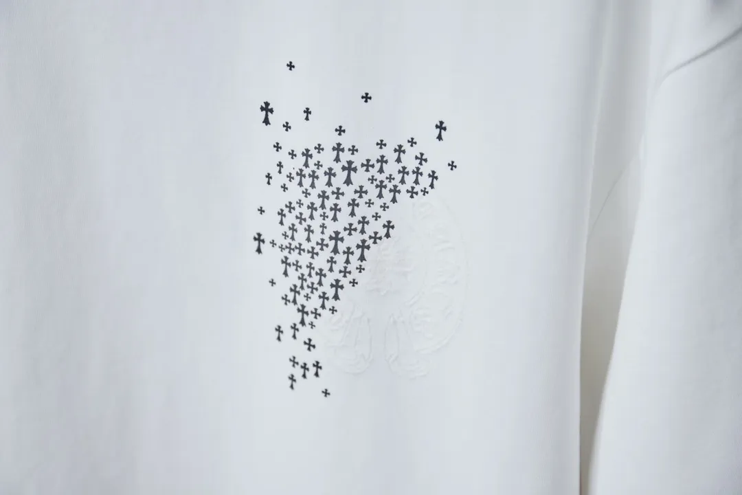 Ch*ome Hearte 26SS New Arrival 100% 32 1X 1 ＋ logo ：Black/White Size：S/M/L/XL